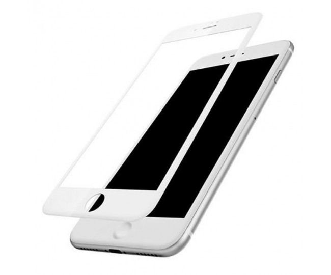 Захисне скло Baseus 3D Silk Screen для iPhone 7 Plus White